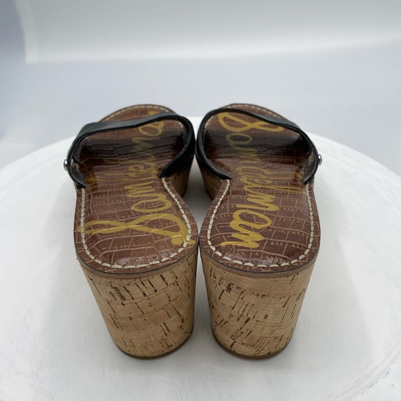 Sam Edelman REID Platform Cork Wedge Slide Sandals 9.5 - Picture 4 of 10